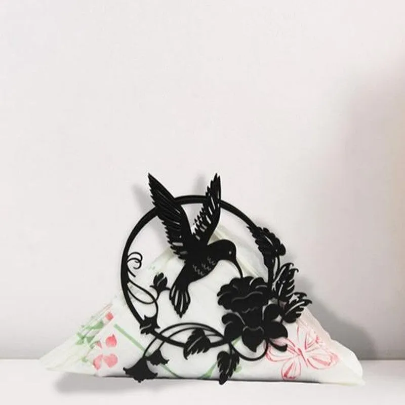 Hummingbird Glory Napkin Holder - Set Of Two media 1