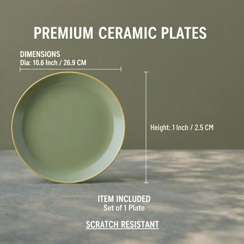 ServePad Ceramic Dinner Plate media 9