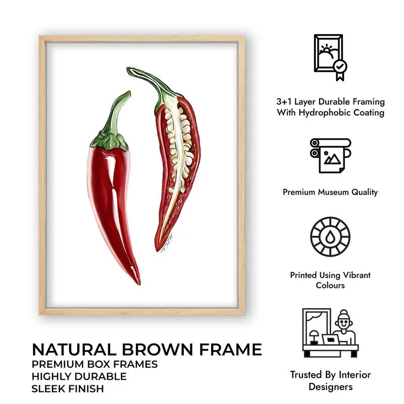 ChilliSplit Archival Canvas Wall Art - Brown media 11