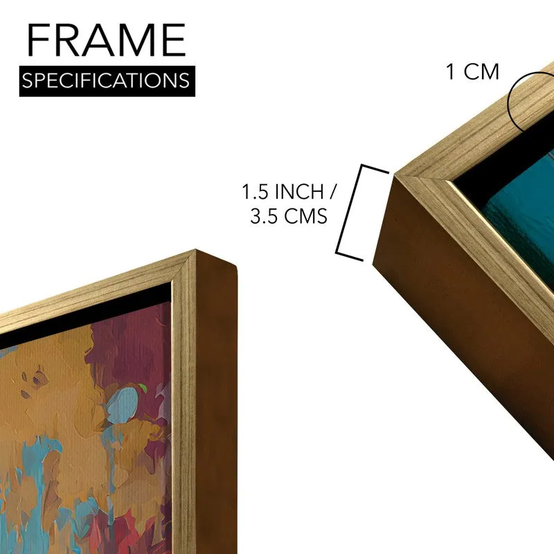 Street Motion Canvas Wall Painting With Frame media 8