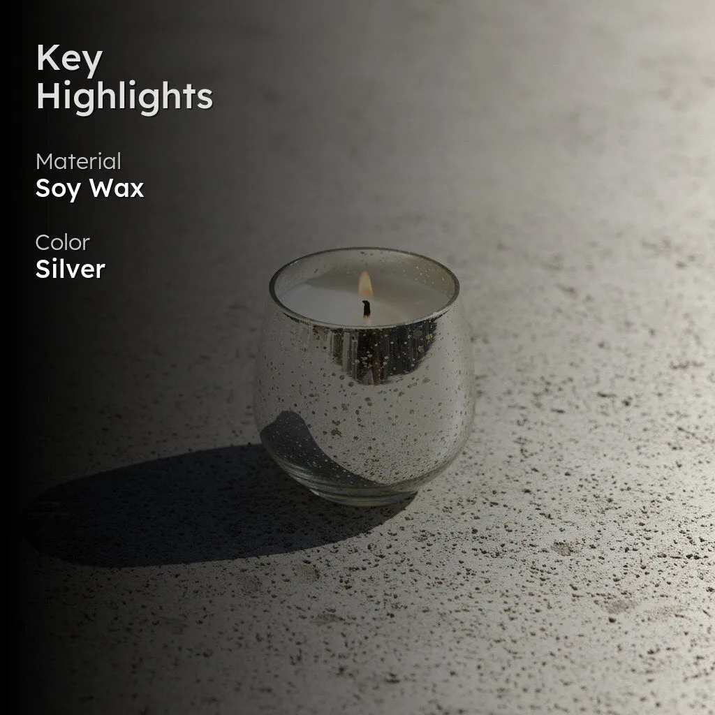 Glimmer Gala Scented Candle - Silver media 2