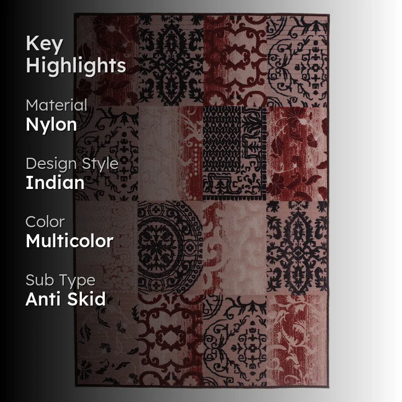 Ethnic Reds Anti-Skid Carpet media 2