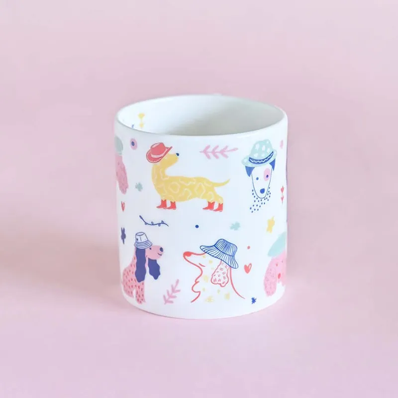 Dog Ceramic Coffee Bone China Coffee Mug (300 mL) media 5