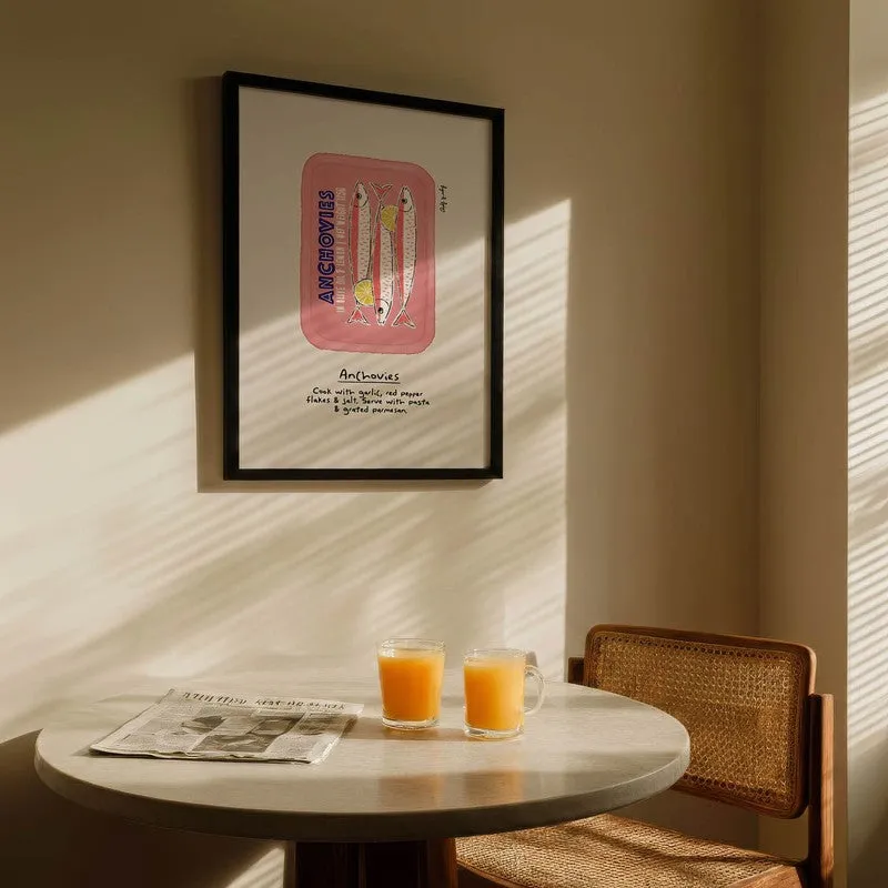 Flavorline Archival Canvas Wall Art - Black media 5