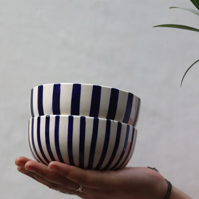 Stroma Stripe Serving Bowl (250 ML) - Set of Two media 3