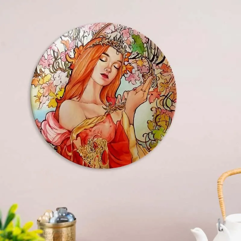 Artistic Autumn Decorative Plate media 1