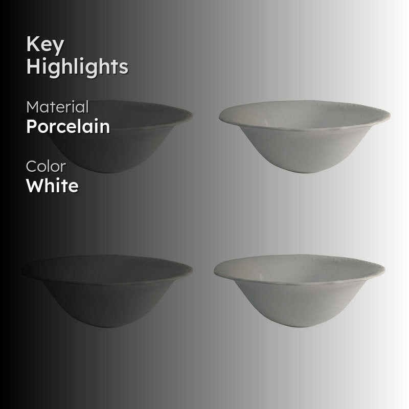 Christina Oliver Porcelain Soup Bowl With Gift Box (600 mL) - Set Of Four media 2