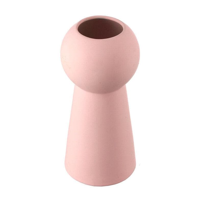 Zircon Ceramic Vase - Pink media 4