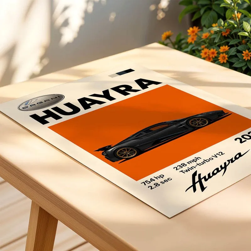 Huayra Wall Poster media 4