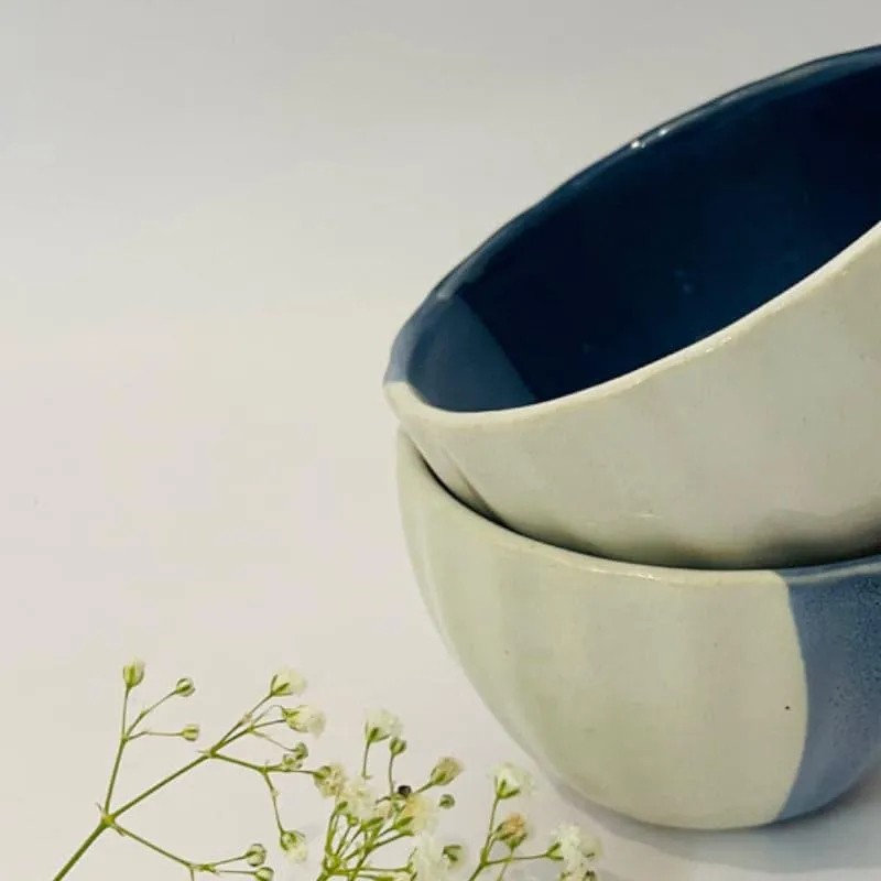 Jiva Snack Bowl Blue & White - 200 ML media 3