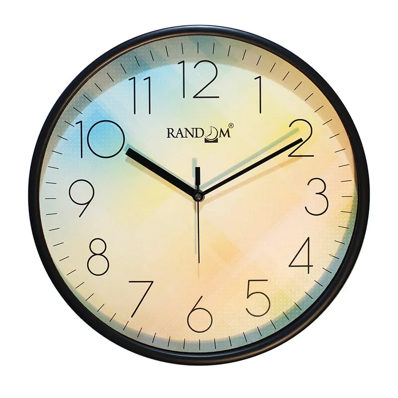 Dreamy Pastel Splash Clock media 3