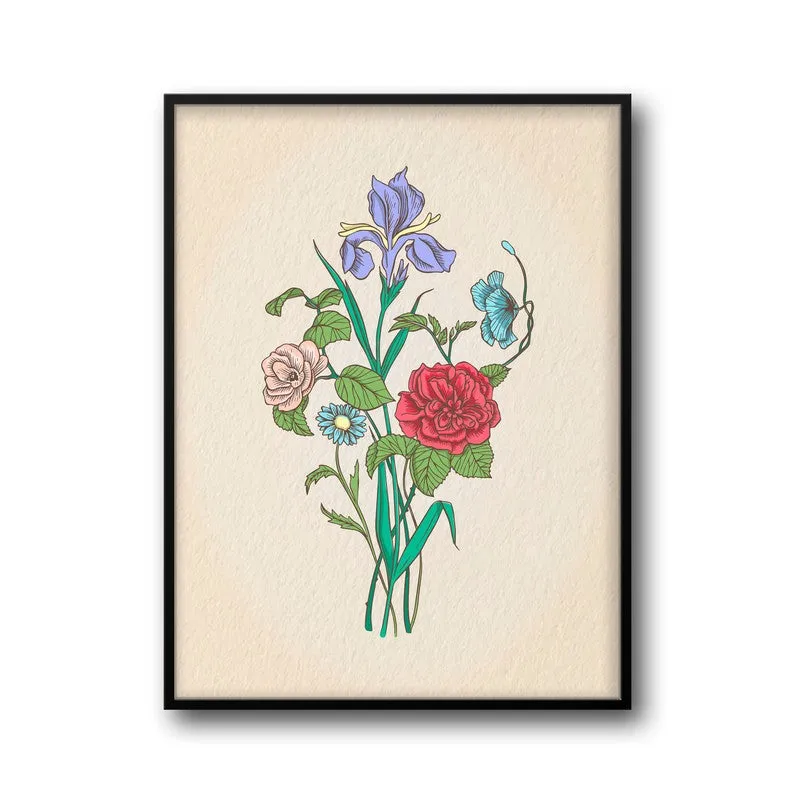 Garden Bliss Archival Paper Wall Art With Frame media 5