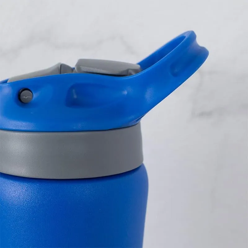 Handy Quench Hot & Cold Thermos Water Bottle (Blue) - 750 mL media 6