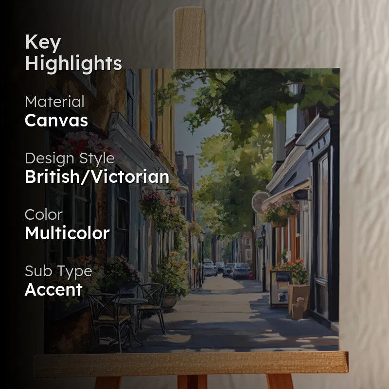 Quaint Towns Canvas Showpiece media 2