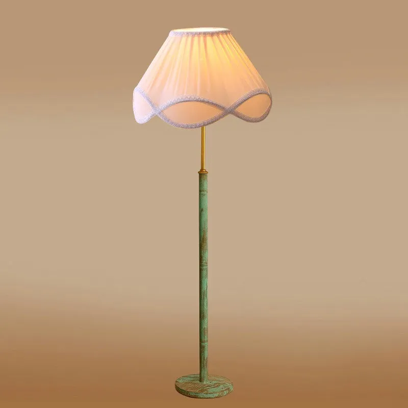 Cozy Nest Wooden Floor Lamp - White media 6