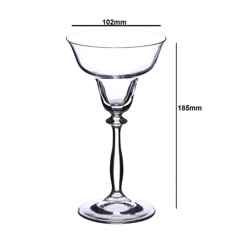 Zerra Bohemia Crystal Champagne Glass(185 mL) - Set Of Six media 7