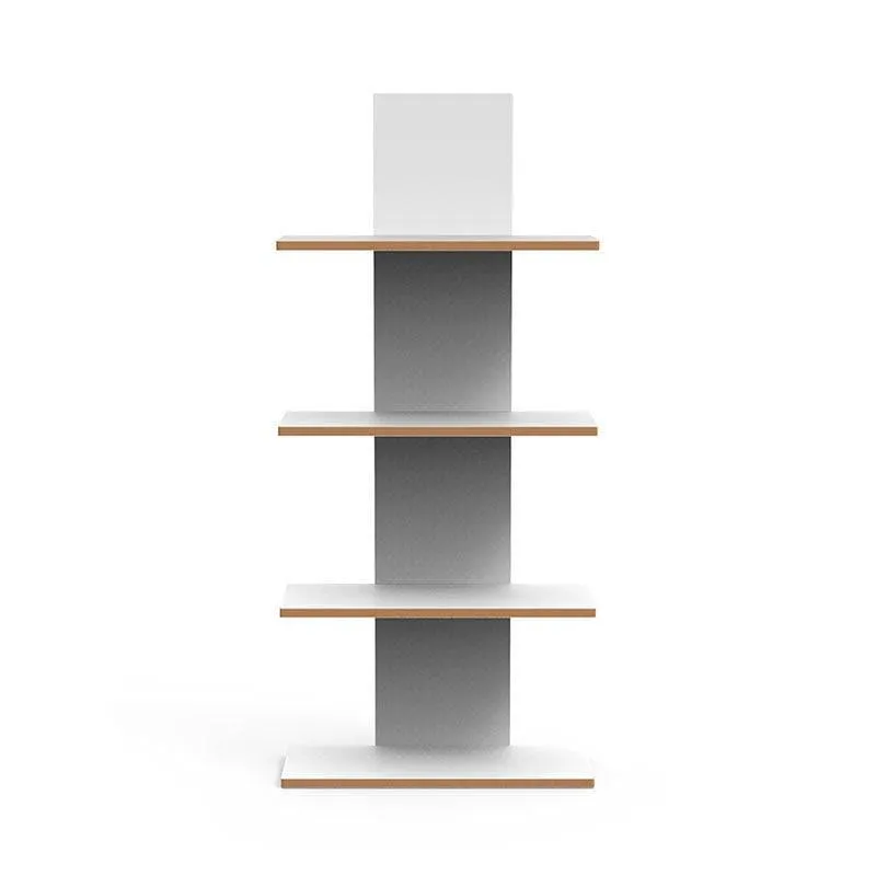 Quadra Block Wall Shelf - White media 3