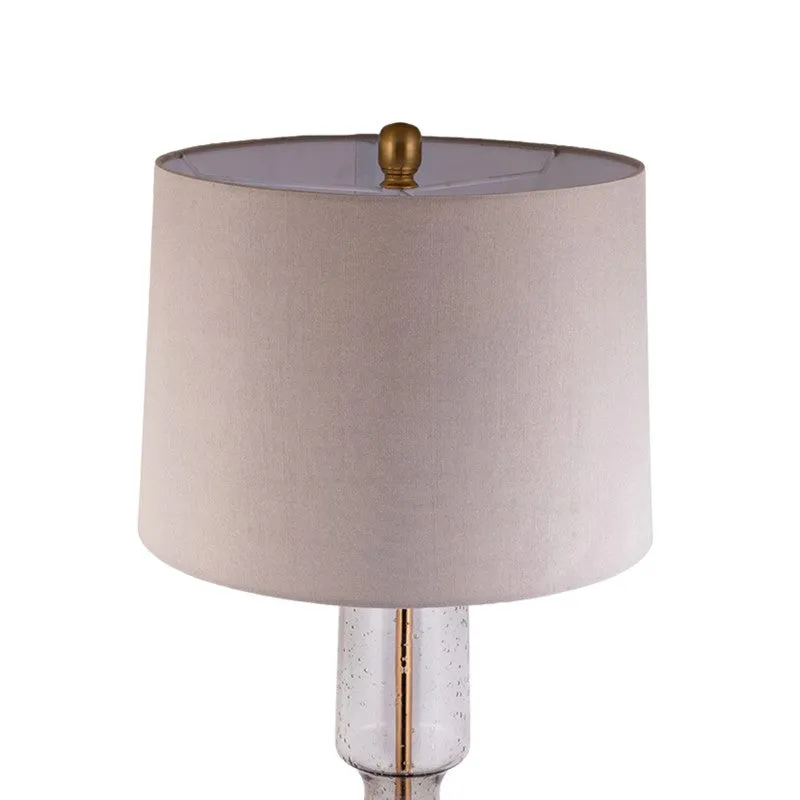 AarviDecor Quincy Classic Metal Table Lamp - Grey media 6