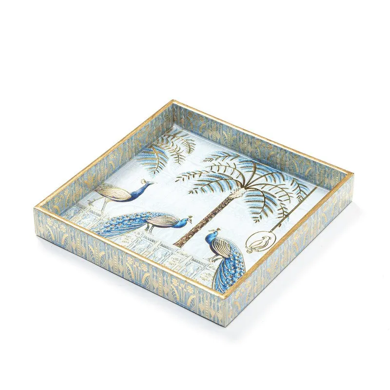 Walnut Rectangle MDF Serving Tray media 3