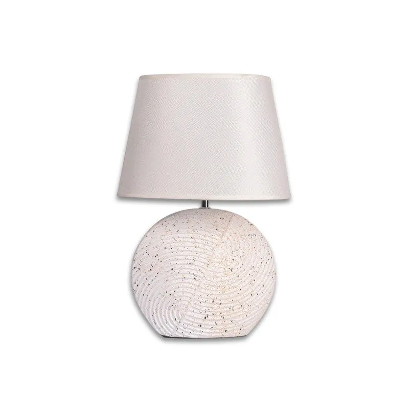 AarviDecor Gideon Accent Ceramic Table Lamp - White media 4