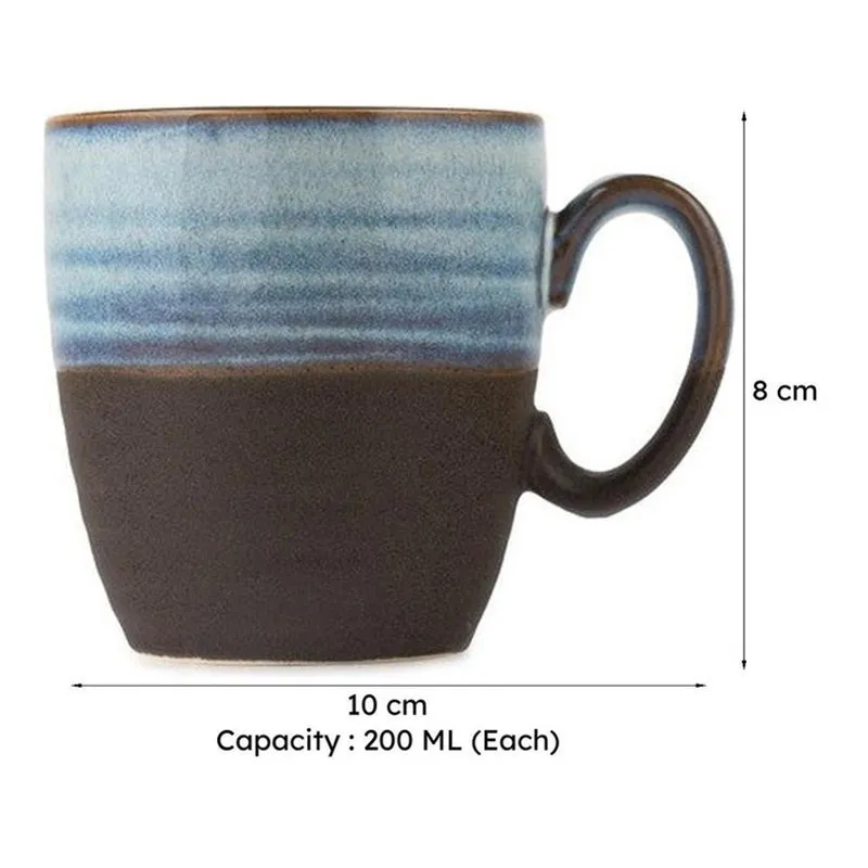 Elowen Porcelain Tea Cup (200 mL Each) - Set Of Six media 10