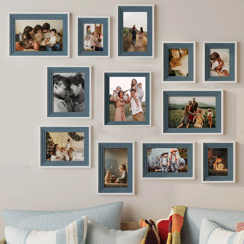 Memories To Rejoice Photo Frames (Blue) - Set Of Twelve media 4
