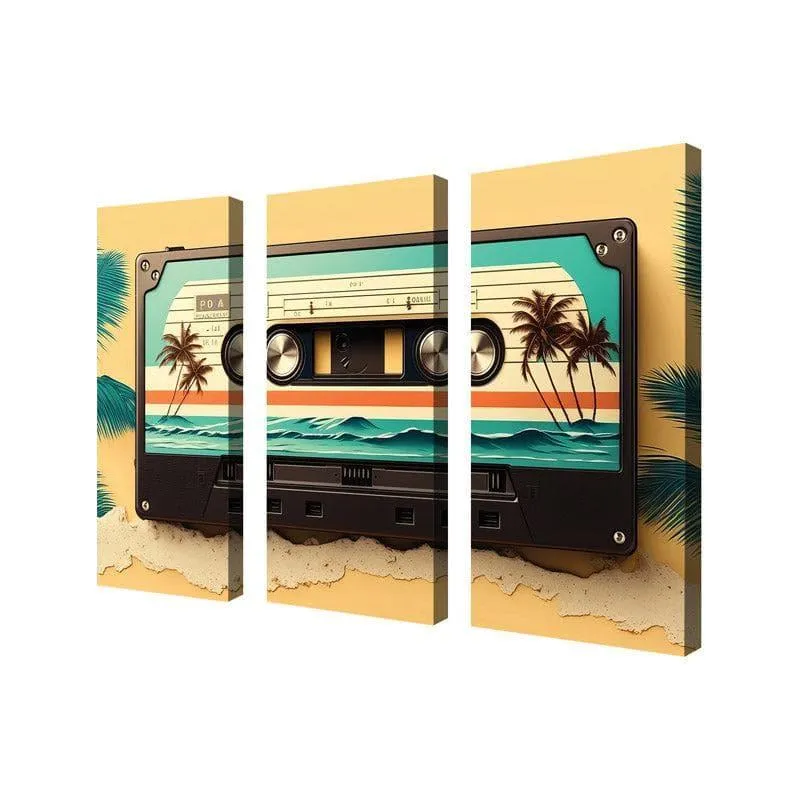 Frame Fantasy Canvas Wall Art - Set Of Three media 4
