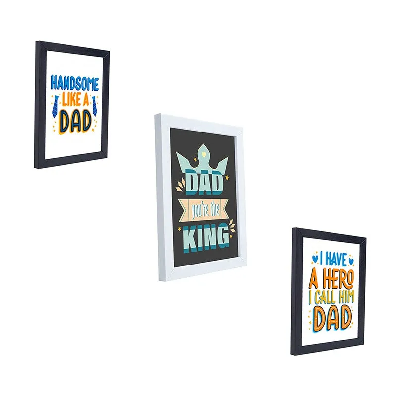 Dad King Wall Art - Set Of Three media 4
