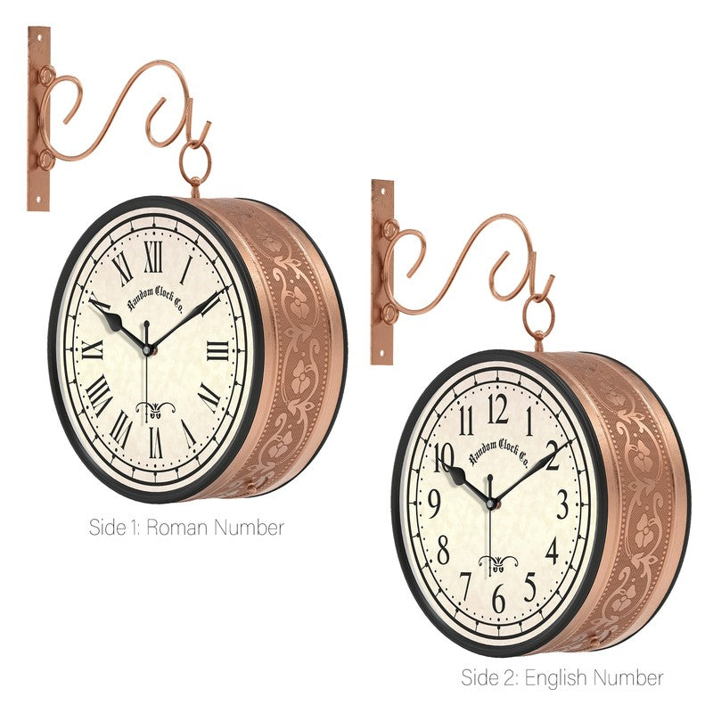 Langford Double Sided Wall Clock media 4