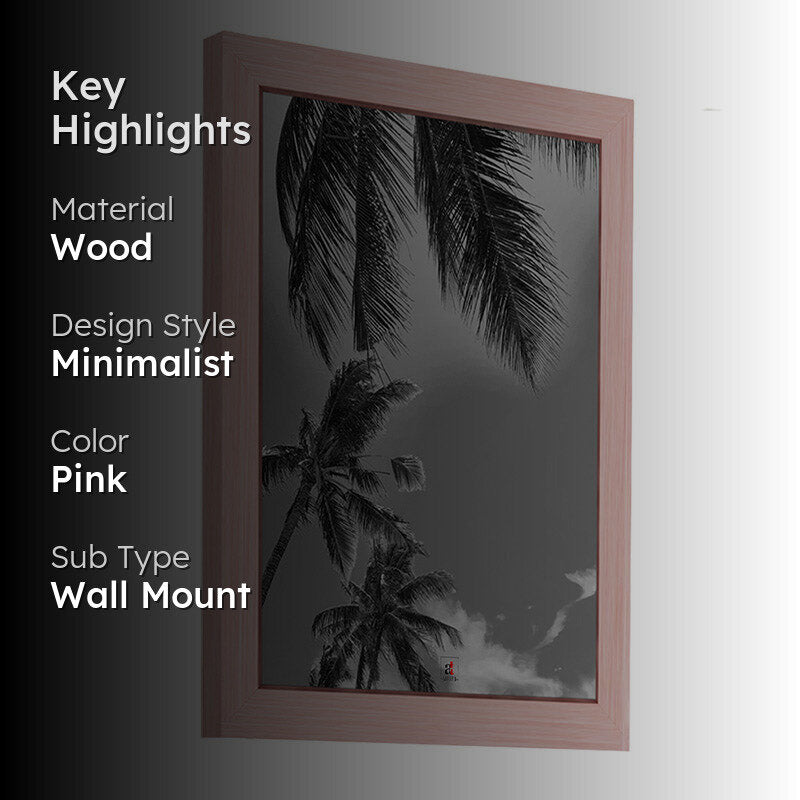 Arabella Photo Frame (Pink) - Set Of Ten media 2