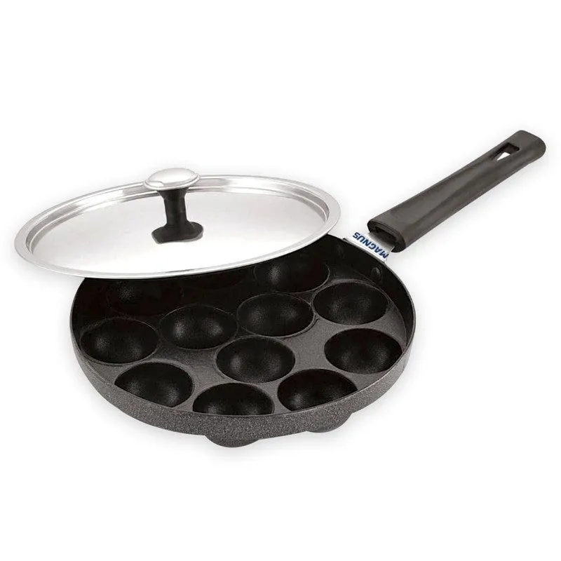 Classic Non-Stick Paniyaram Pan With Lid media 3