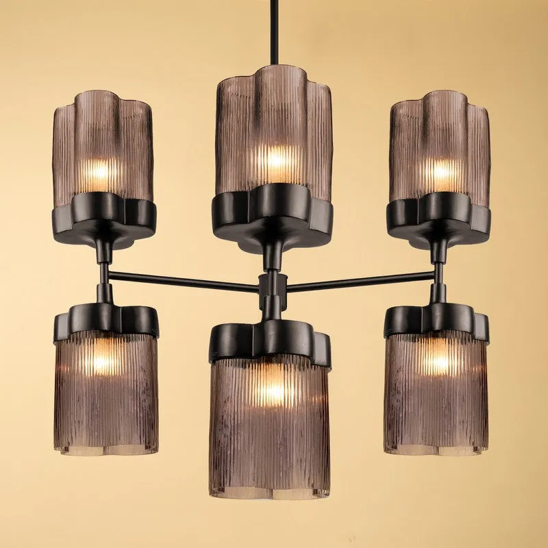 Orange Tree Furrow Ceiling Lamp media 1