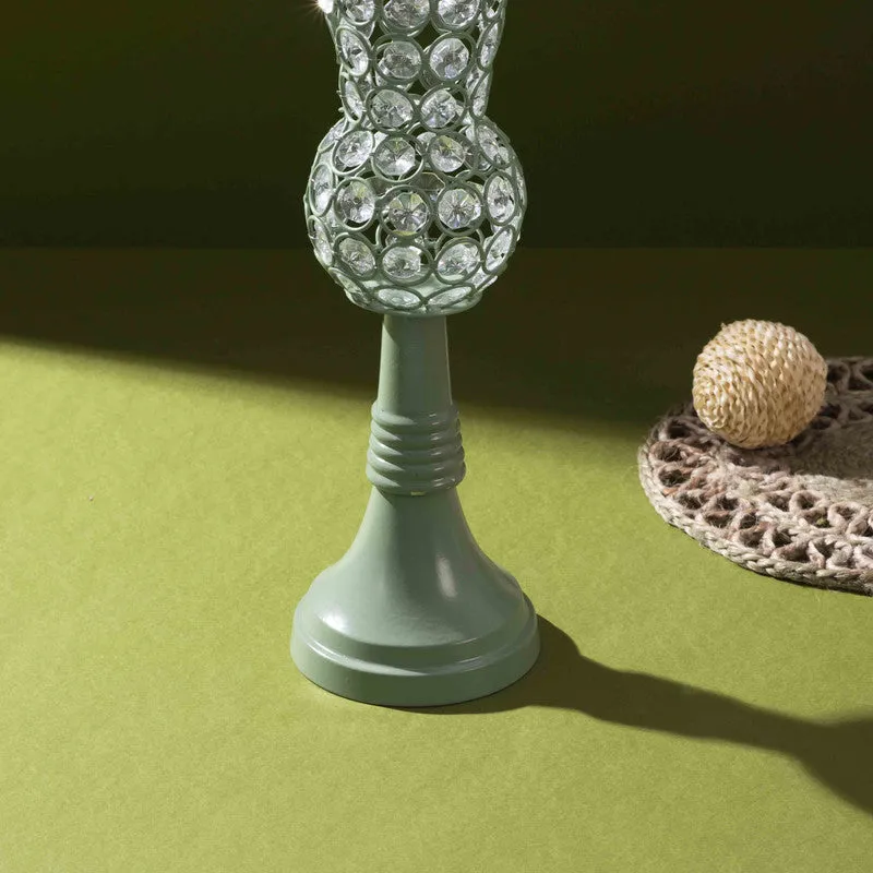 Irellis Bloom Vase (Sage Green) - Set Of Two media 3