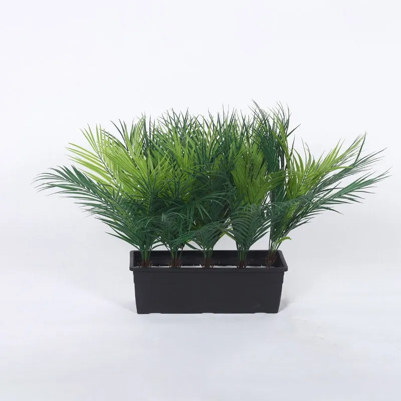 Faux Realtouch Areca Palm Plant With Black Plastic Pot - 1.8 Feet media 4