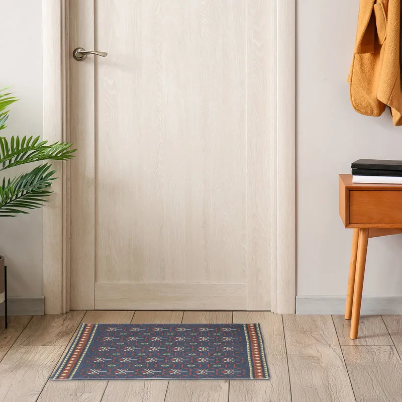Auren Cotton Door Mats - Blue media 4