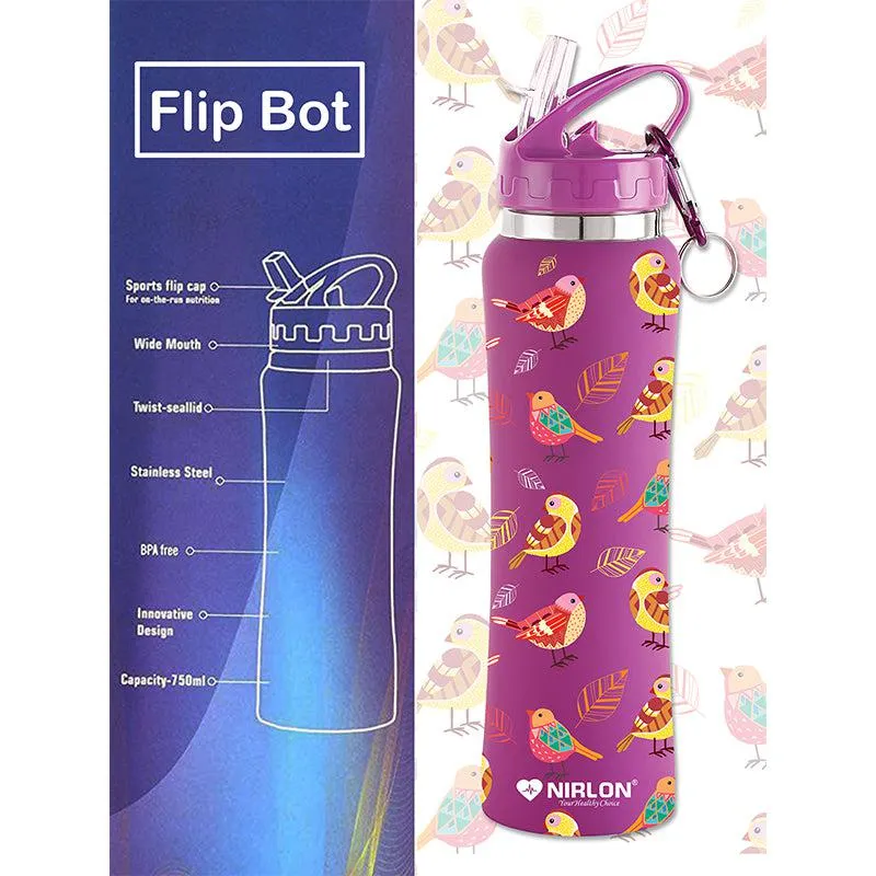 Chripy Print Sipper Water Bottle - 750 mL media 6