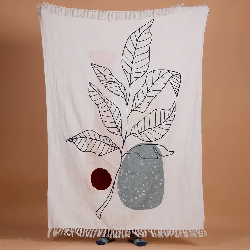 Wander Weave Cotton Throw media 3