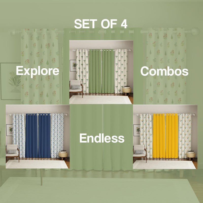 Urban Space High Garden Curtains - Set Of Four media 6