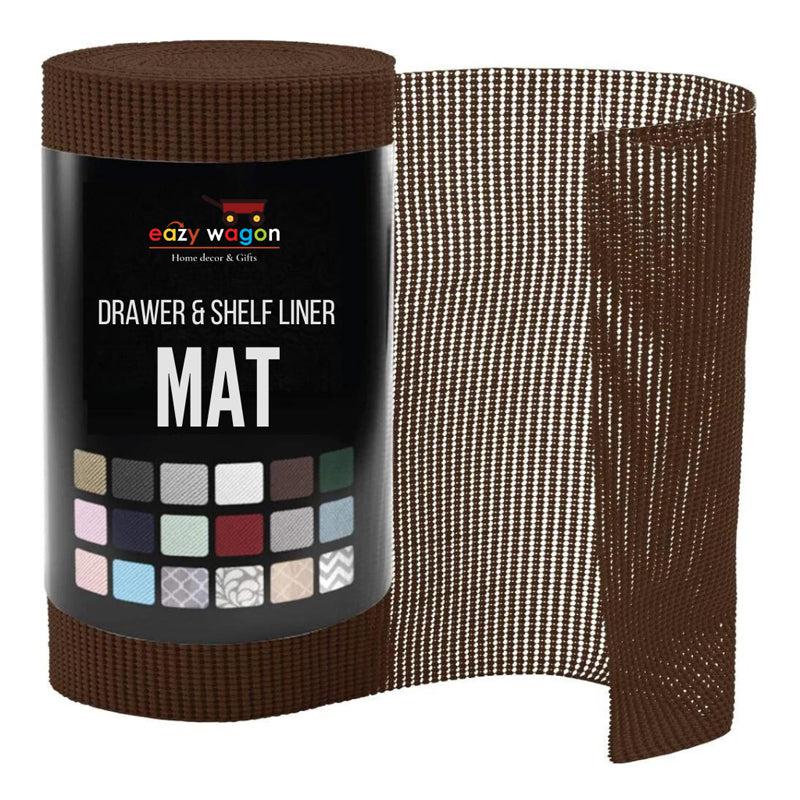 Neat Stack Kitchen Shelf Liner Mat (Brown) - Set Of Two media 4
