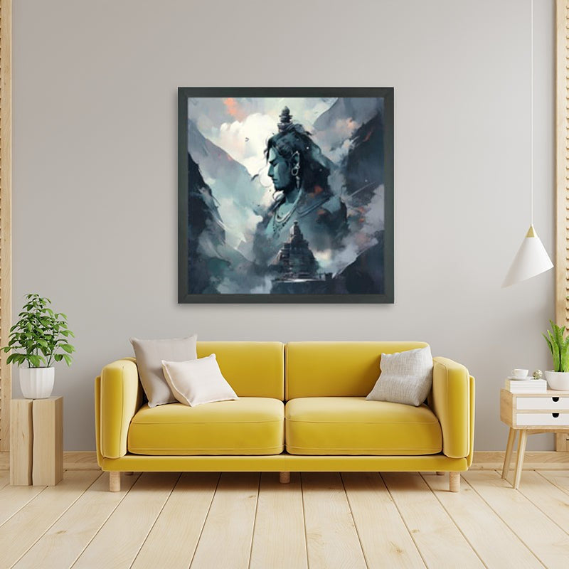 Divine Rudra Canvas Wall Art media 4
