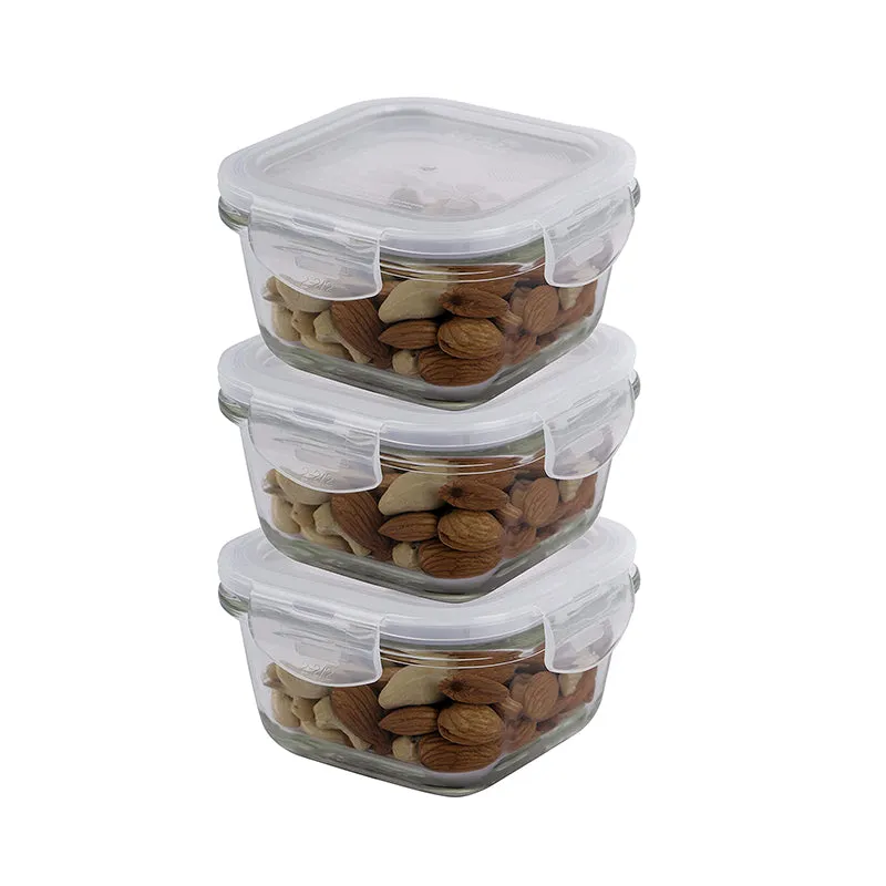 Fresh Lock Storage Container (300 ML Each) - Set Of Three media 5