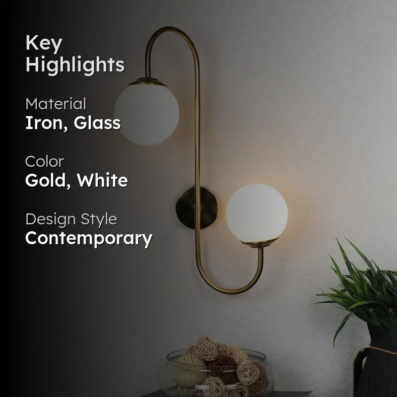 Zephyra Iron Wall Lamp media 2