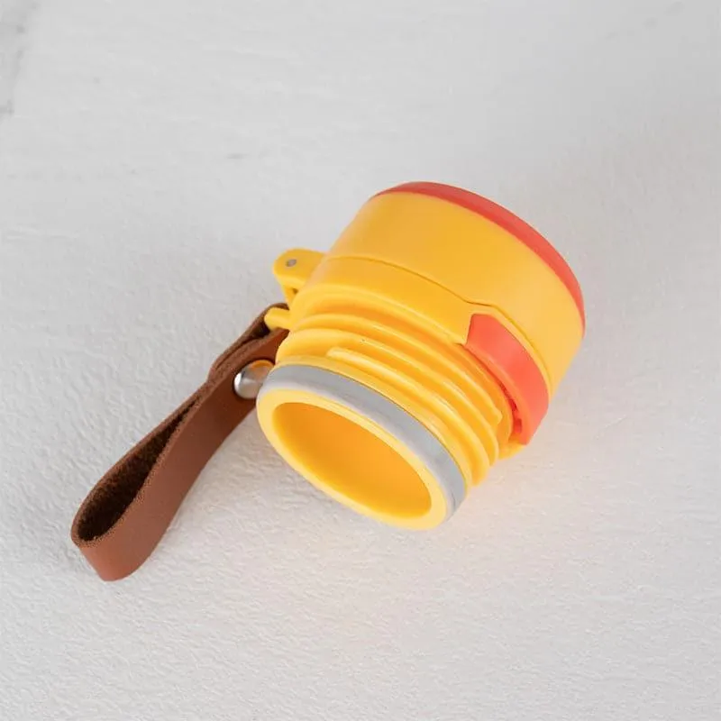 Juno Sip Hot & Cold Thermos Water Bottle (Yellow & Orange) - 750 mL media 6
