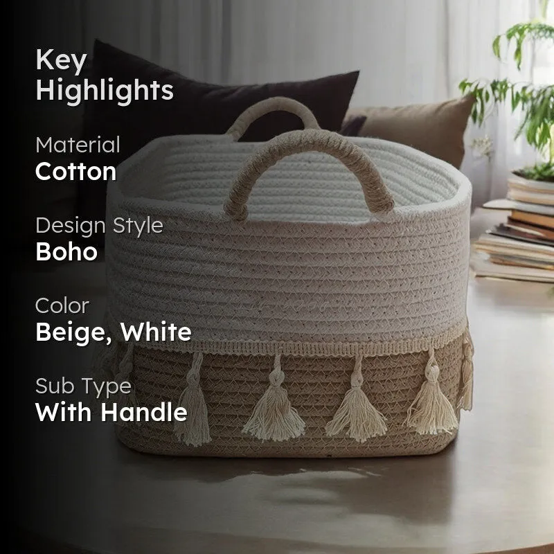 Storra Nuo Cotton Storage Basket media 2