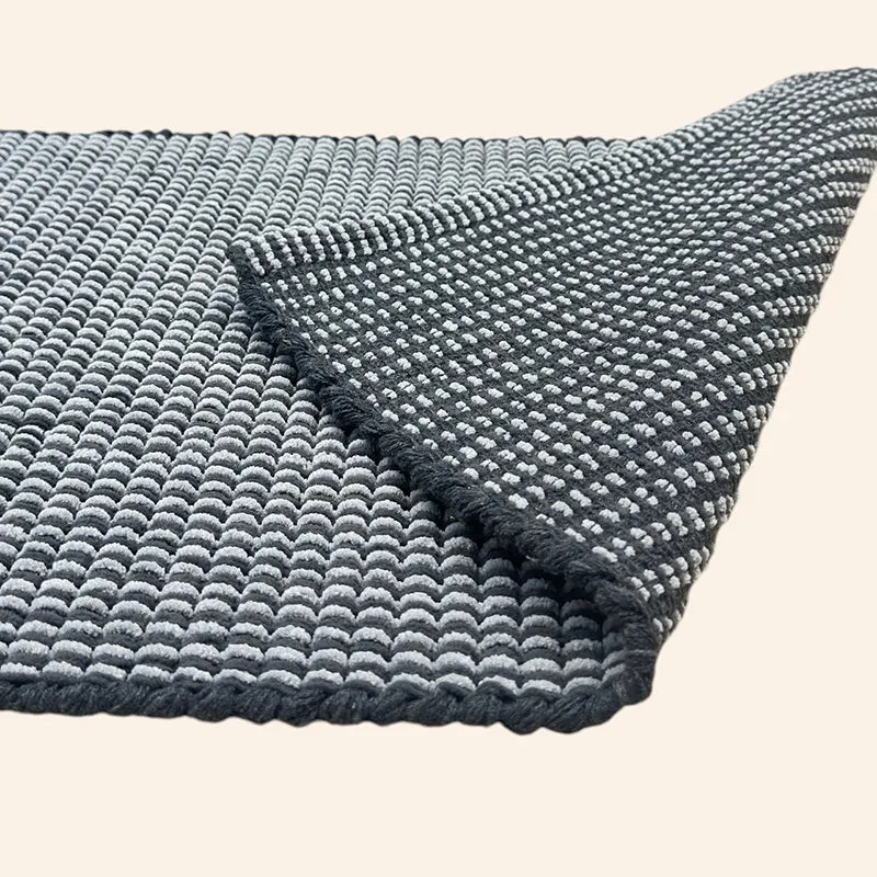 Sela Cotton Bath Mat - Grey media 3