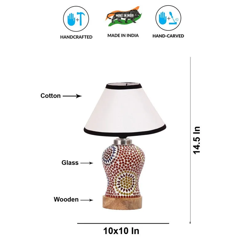 Avensa Wooden Table Lamp - Multicolor media 9