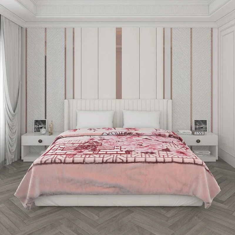 Monte Carlo Blush Harmony Blanket (Peach)- 1000 GSM media 3