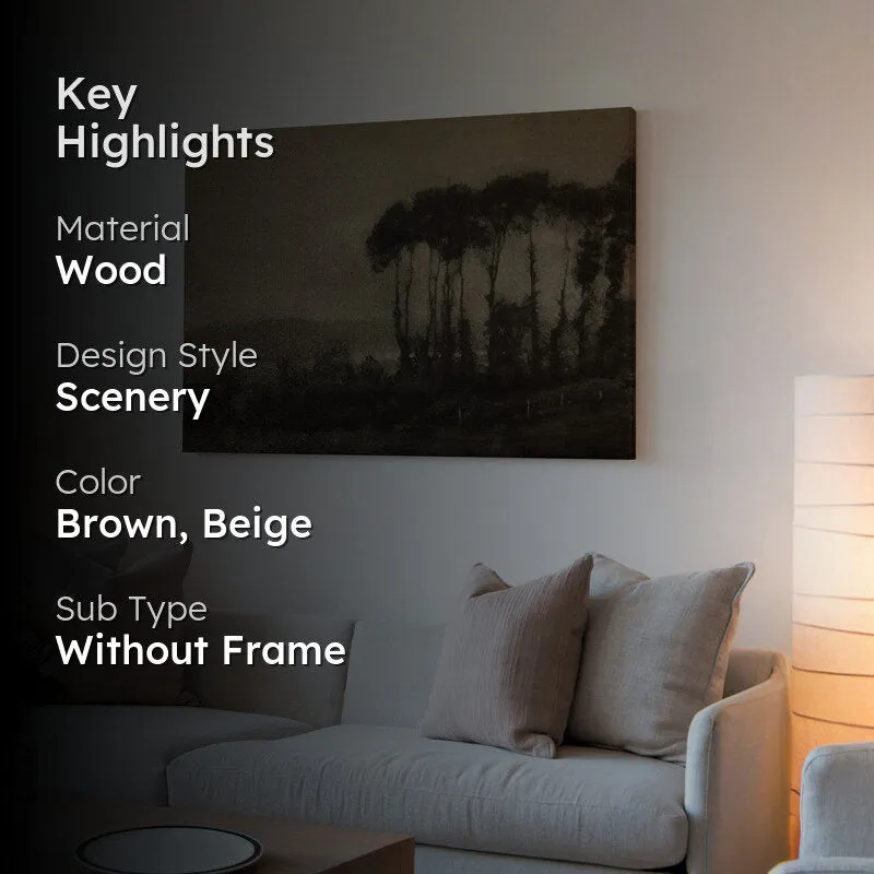 Shades Of Trees Wood Wall Art media 2