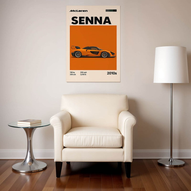 McLaren Senna Wall Poster