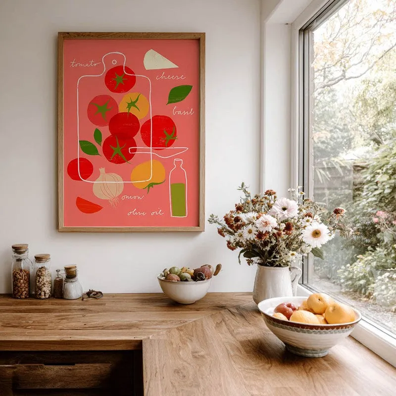 Chopped Splash Archival Canvas Wall Art - Brown media 7